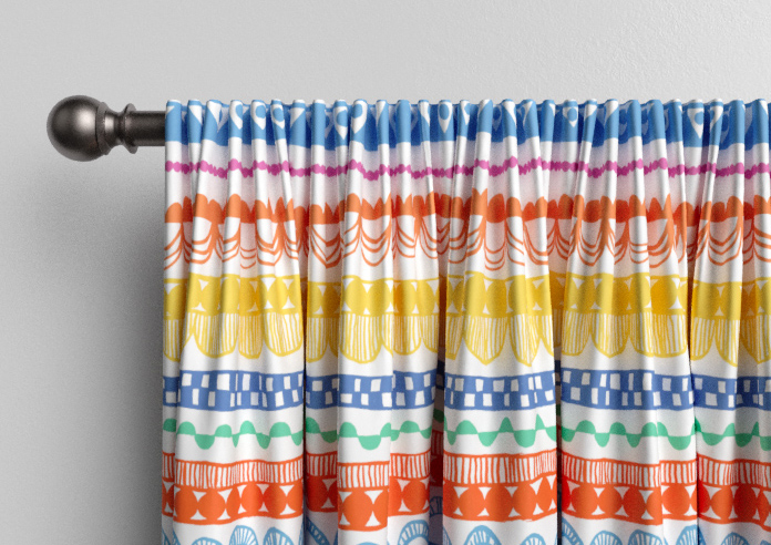 Bohemian, Brights - Made to Measure Curtains - Image 9